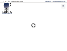 Tablet Screenshot of larsenservices.com